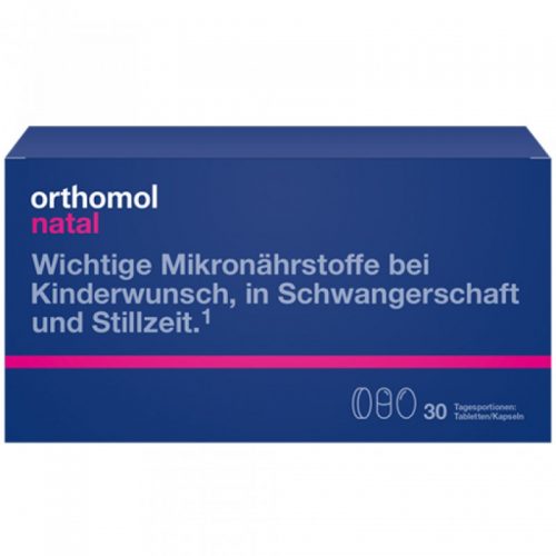 Orthomol Natal 30 Tablets/Caps