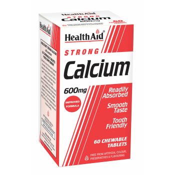 HealthAid Strong Calcium Tablets 60 x 600mg