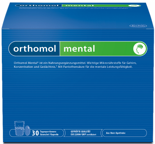 Orthomol Mental 30 Granules & Tabs