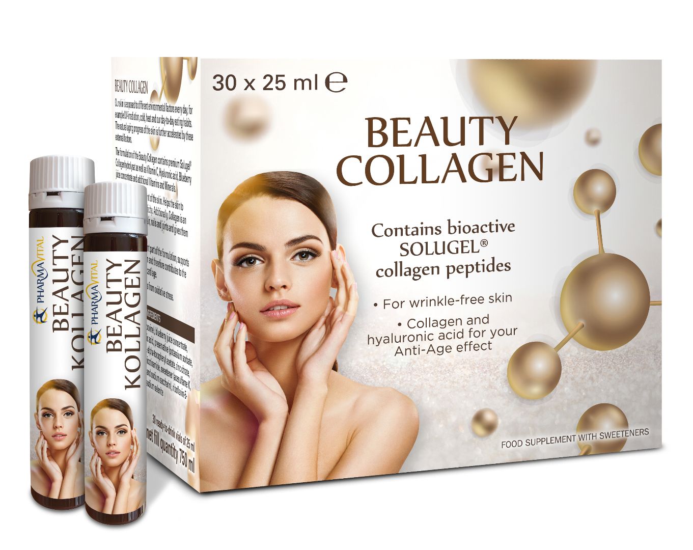 Pharmavital Beauty Collagen 30 Vials X25ml Bwell Pharmacy
