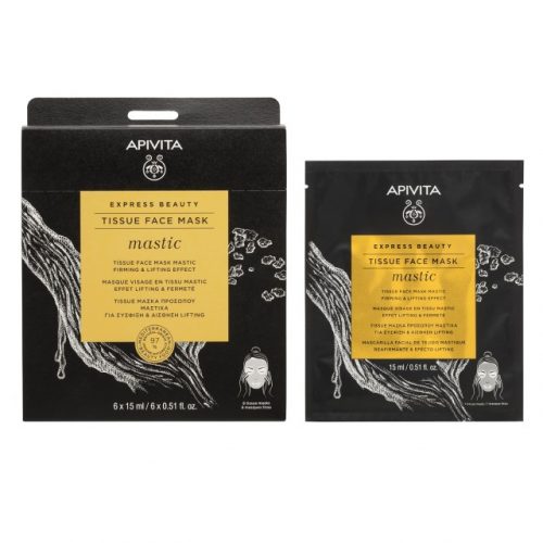 Apivita Express Beauty Tissue Face Mask with Mastic 15ml