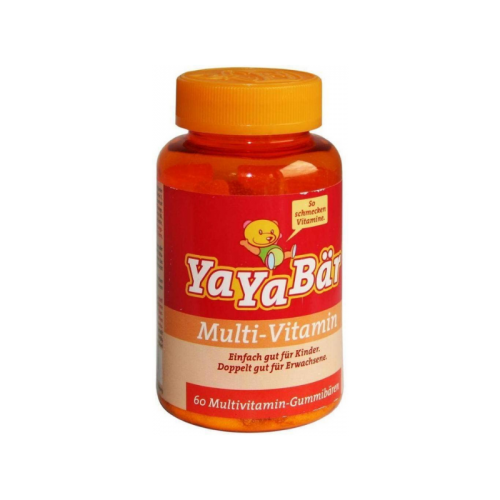 YaYa Bears Multi-Vitamin 60 Fruit Gums