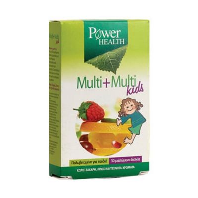 Power Health Multi+Multi Kids 30 Chewable Tablets