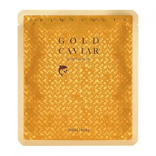 Holika Prime Youth Gold Caviar Sheet Mask