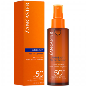 Lancaster Sun Beauty Satin Dry Oil Fast Tan Optimizer SPF50 150ml