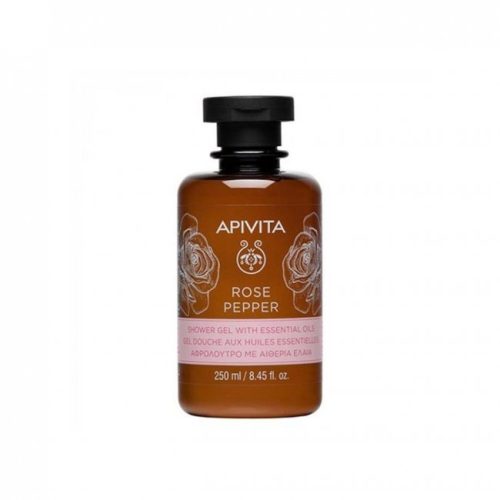 Apivita Rose Pepper Shower Gel 250ml