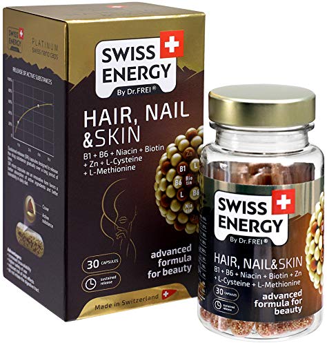Swiss Energy Hair, Nail & Skin, 30 capsules