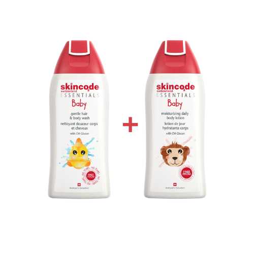 Skincode Essentials Baby Gentle Hair & Body Wash, 200 ml