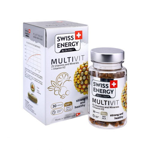 Swiss Energy Multivit, 30 capsules