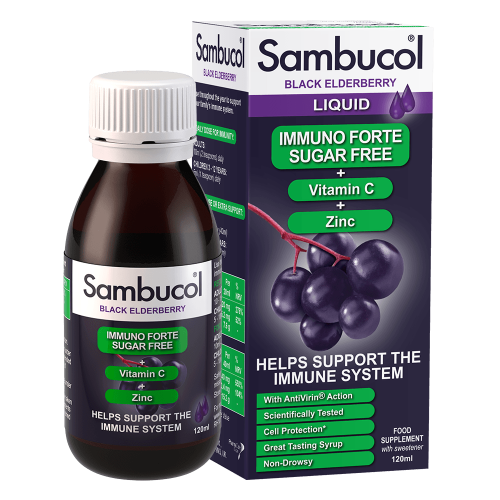 Sambucol Immuno Forte Sugar Free Syrup, 120ml