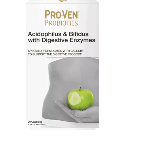 ProVen Probiotics Acidophilus & Bifidus with Digestive Enzymes, 30 capsules
