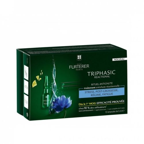 Rene Furterer Triphasic Reactionan Anti Hair Loss Ritual Ampoules 5ml*12
