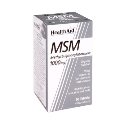 Health Aid MSM 1000mg, 90 capsules