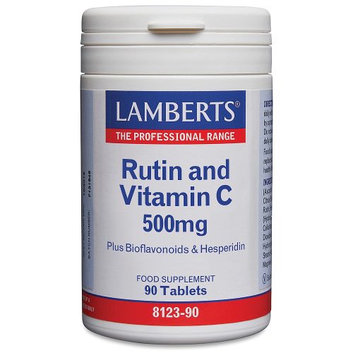 Lamberts Rutin and Vitamin C 500 mg, 90 tablets