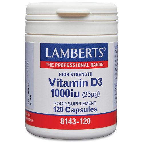 Lamberts Vitamin D3 1000iu, 120 capsules