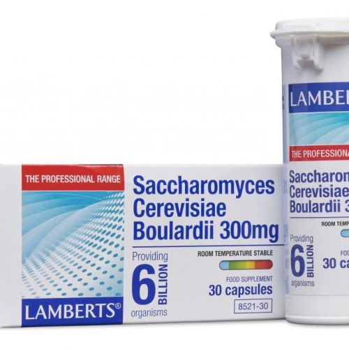 Lamberts Saccharomyces Cerevisiae Boulardii 300 mg, 30 capsules