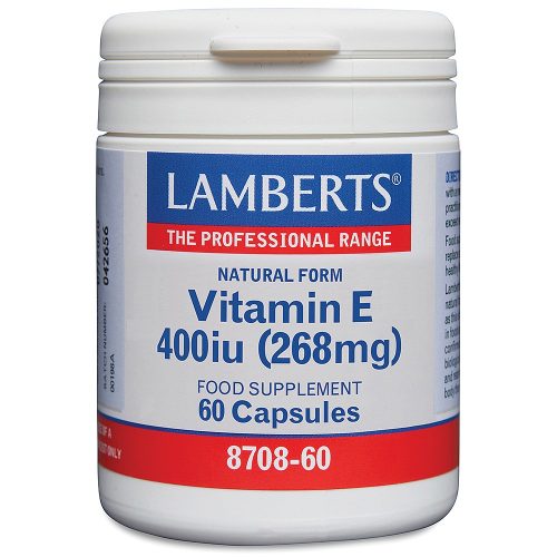 Lamberts Vitamin Vitamin E 400iu, 60 capsules
