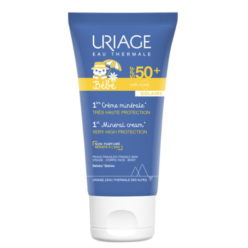 Uriage Baby SPF 50+ Mineral Cream, 50ml