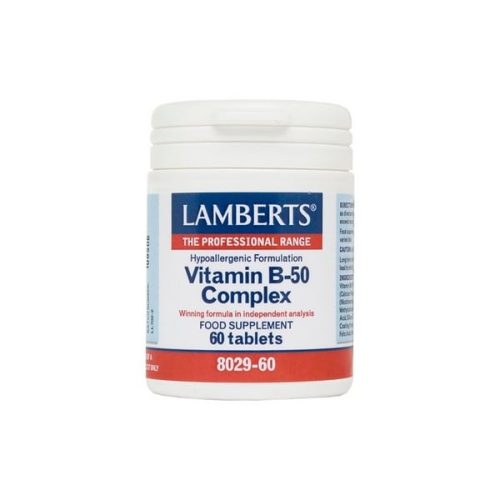 Lamberts Vitamin B-50 Complex, 60 tablets