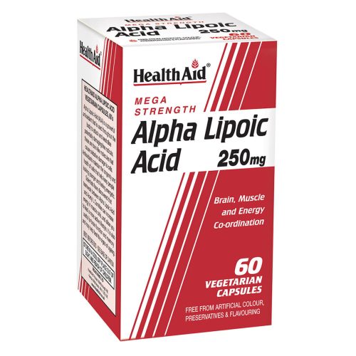 Health Aid Alpha Lipoic Acid 250mg, 60 capsules