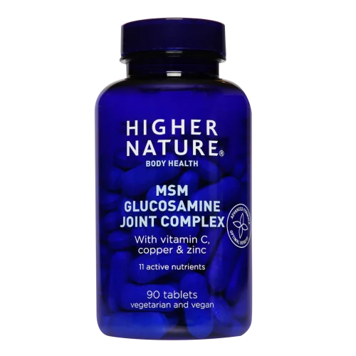 Higher Nature MSM Glucosamine Joint Complex, 90 tablets