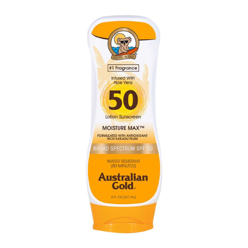 Australian Gold Sunscreen Moisture Max Spf50, Sun Lotion, 237ml