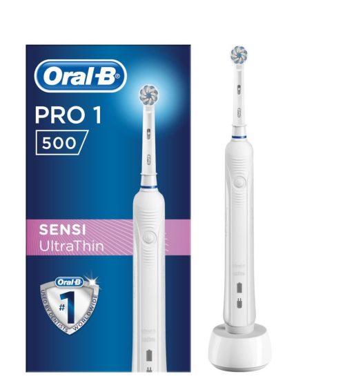 Oral B Pro 1 500 Sensi Ultra Thin, electric toothbrush