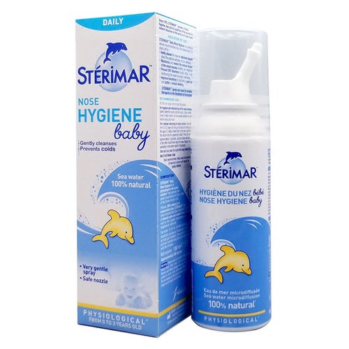 Sterimar Nose Hygiene Baby Sea Water Spray, 100 ml