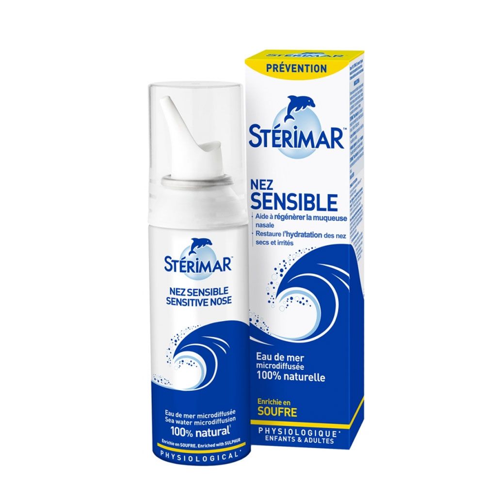 Sterimar Sensitive Nose Sea Water Spray, 100 ml | Bwell Pharmacy