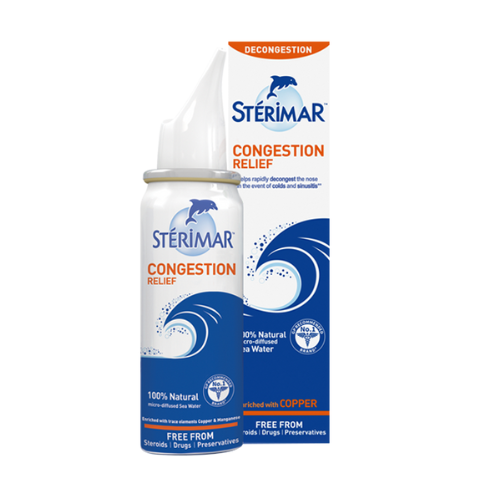 Sterimar Blocked Nose Sea Water Spray, 100 ml