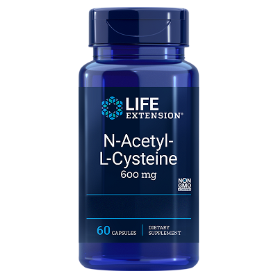 Life Extension N-Acetyl-L-Cysteine (NAC) 600mg, 60 capsules