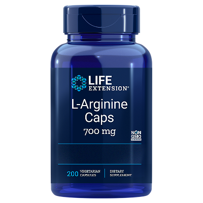 Life Extension L-Arginine 700mg, 200 capsules