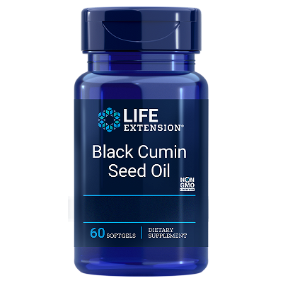 Life Extension Black Cumin Seed Oil, 60 capsules
