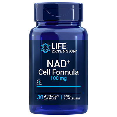 Life Extension NAD+ Cell Formula 100 mg, 30 capsules