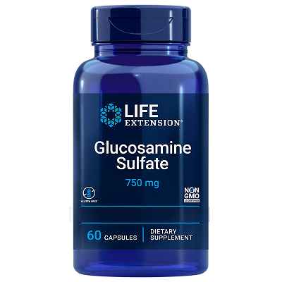 Life Extension Glucosamine Sulfate 750mg, 60 capsules