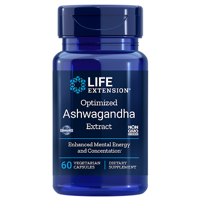 Life Extension Optimized Ashwagandha Extract, 60 capsules