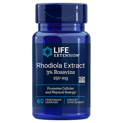 Life Extension Rhodiola Extract, 60 capsules