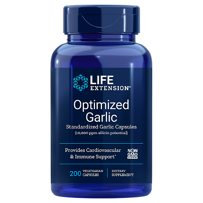 Life Extension Optimized Garlic, 200 capsules