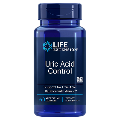 Life Extension Uric Acid Control, 60 capsules