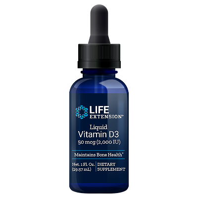 Life Extension Vitamin D3 2000i.u, 29,57ml