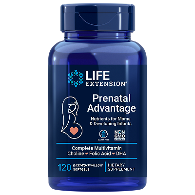 Life Extension Prenatal Advantage, 120 softgels