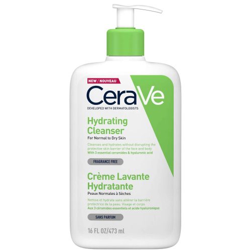 CeraVe Hydrating Cleanser for Normal to Dry Skin, 473ml