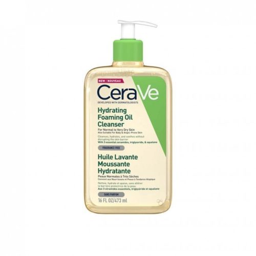 CeraVe Hydrating Foaming Oil Cleanser, 473ml