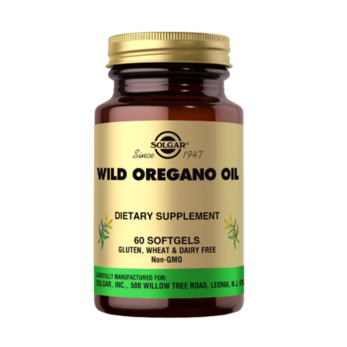 Solgar Wild Oregano Oil, 60 softgels