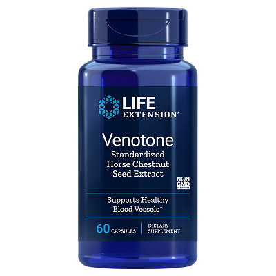 Life Extension Venotone Standardized Horse Chestnut, 60 capsules