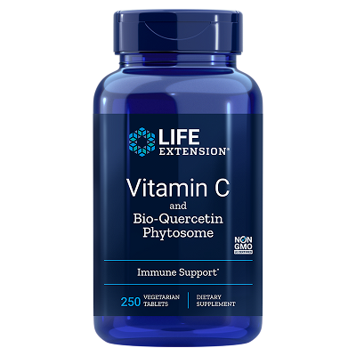 Life Extension Vitamin C & Bio-Quercetin Phytosome, 250 tablets