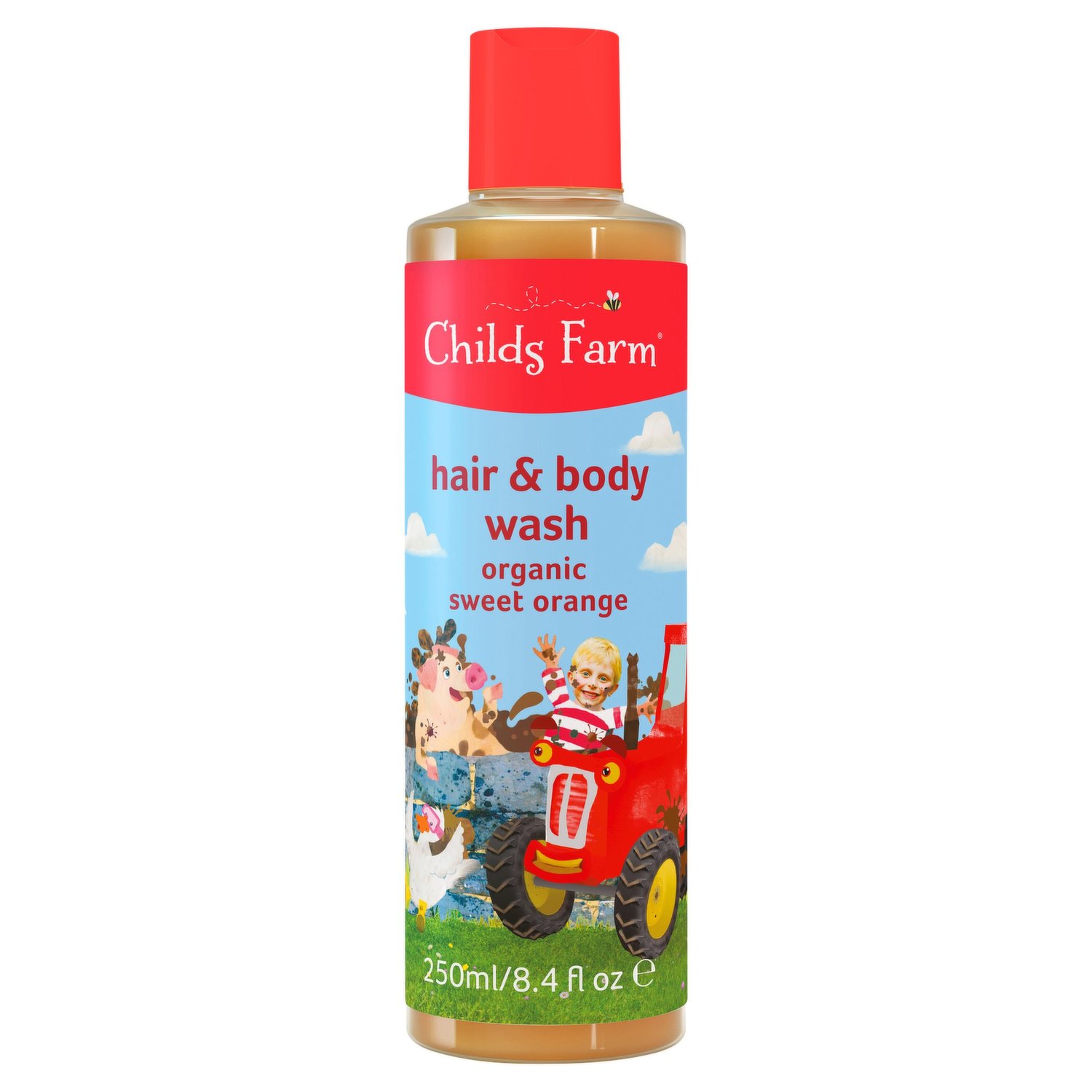 Childs Farm Organic Sweet Orange Hair & Body Wash, 250ml