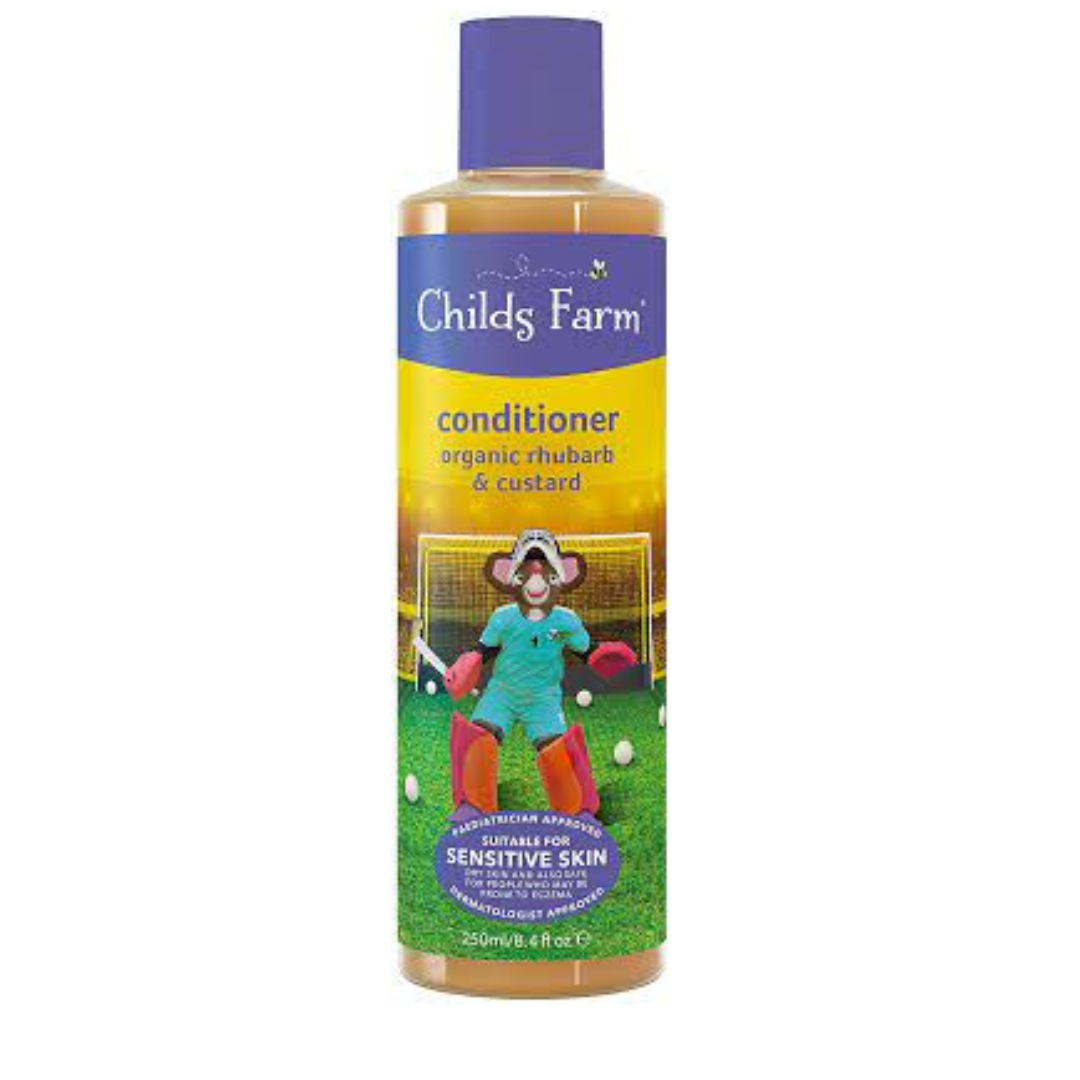 Childs Farm Organic Rhubarb & Custard Hair Conditioner, 250 ml