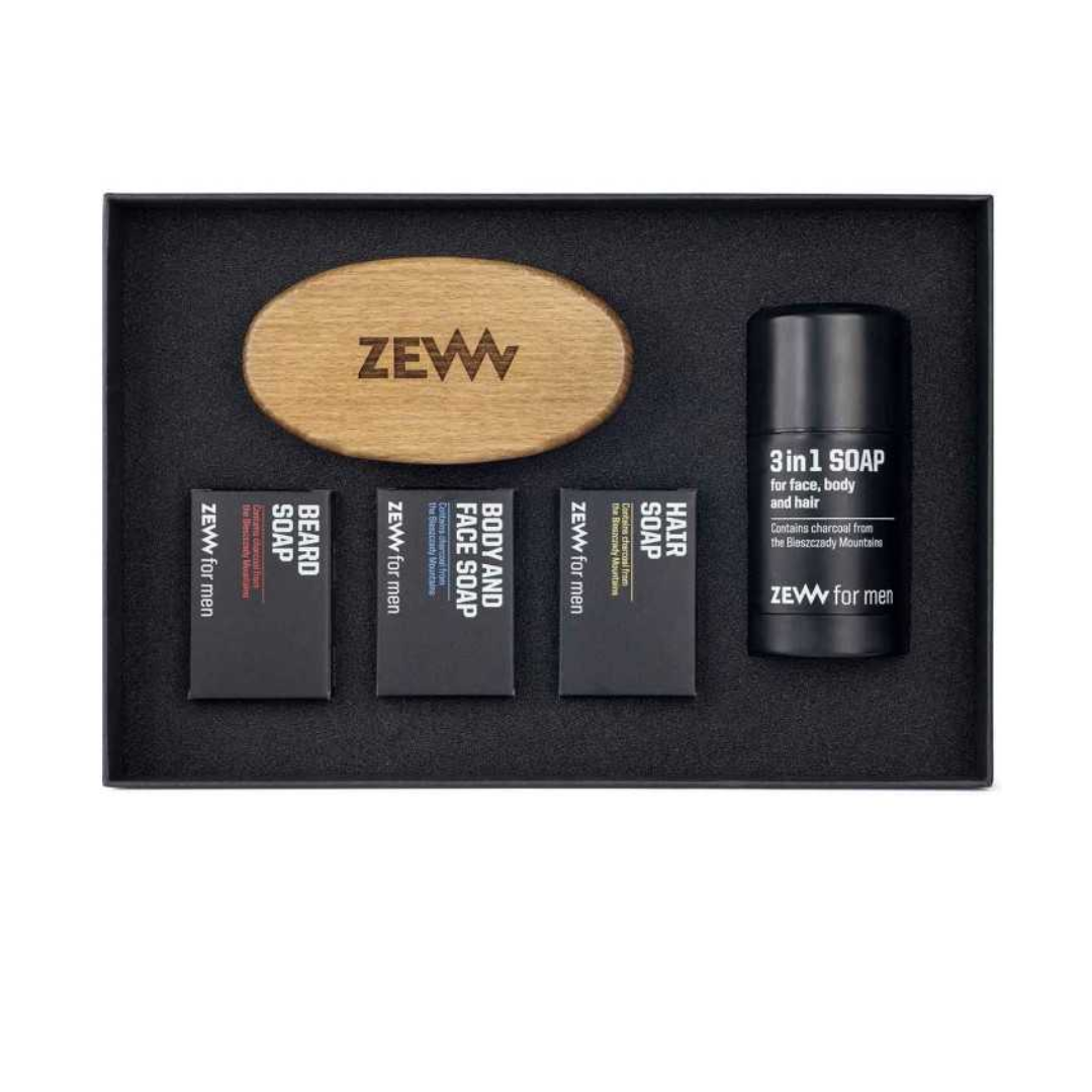 Zew For Men The Bearded Man’s Set for Every Man 4x85ml, Gift Set