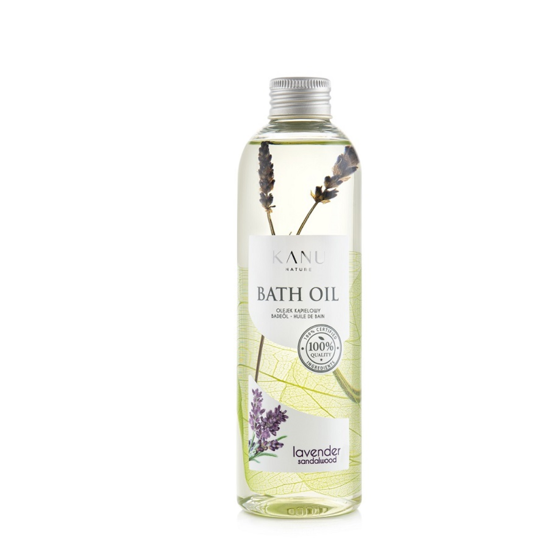Kanu Bath Oil Lavender Sandalwood, 250ml